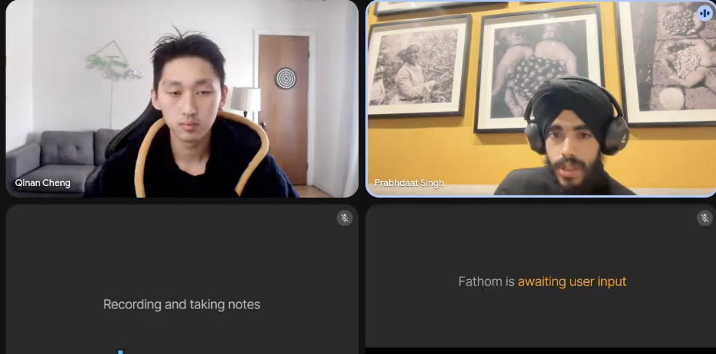 Discovery call screenshot 10