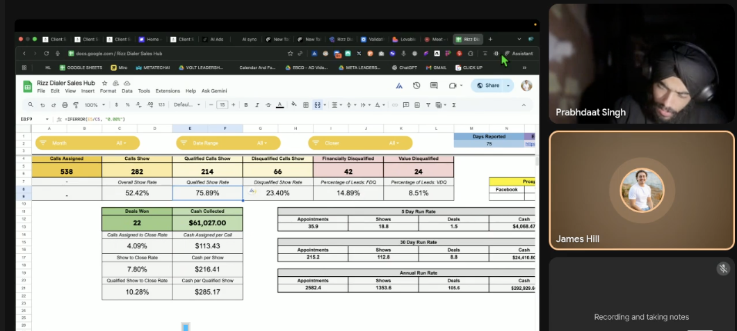 Discovery call screenshot 9