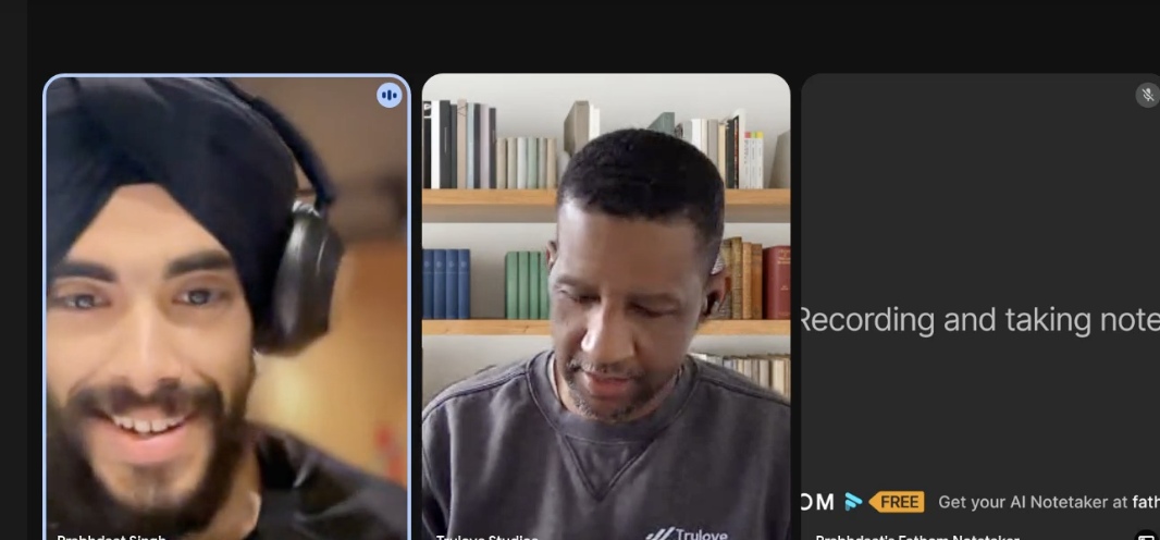 Discovery call screenshot 2