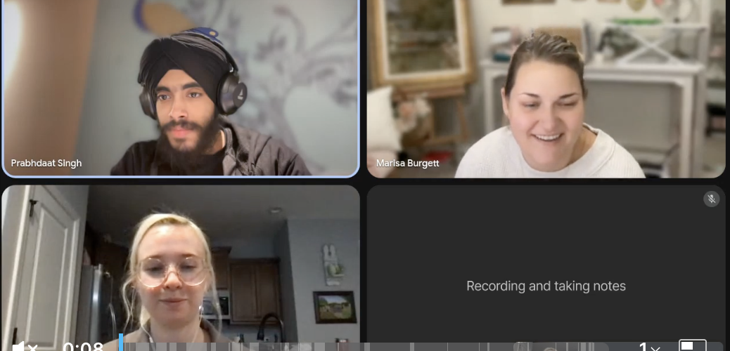 Discovery call screenshot 1