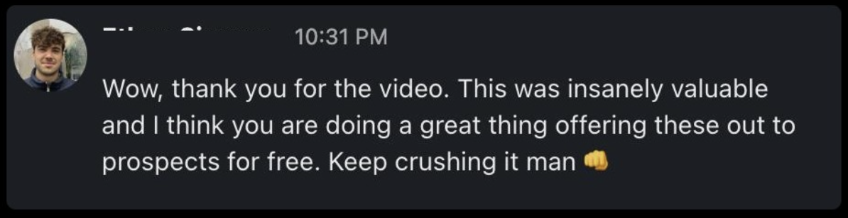 Message screenshot 2